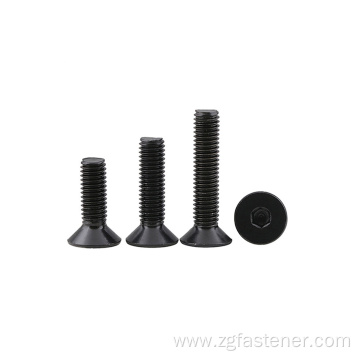 carbon steel hex socket countersunk head screws